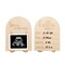 Baby Announcement Sign & Ultrasound Picture Frames Kit 8”, Nursery | Woodpeckers